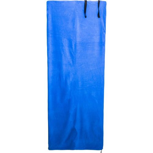  Non/Brand NORDMIM Fleece Sleeping Bag Liner, Warm Cozy Microfiber Blanket Camping Sleep Sack Travel Sheet with 75 Long Full Sized Zipper