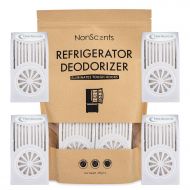 NonScents Refrigerator Deodorizer - Fridge and Freezer Odor Eliminator - Outperforms Baking Soda