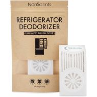 NonScents Refrigerator Deodorizer - Fridge and Freezer Air Purifier - Outperforms Baking Soda