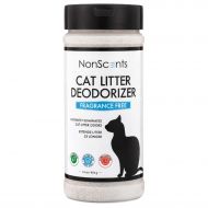NonScents Cat Litter Deodorizer  Litter Box Odor Eliminator  Fragrance Free  Longer Kitty Litter Life