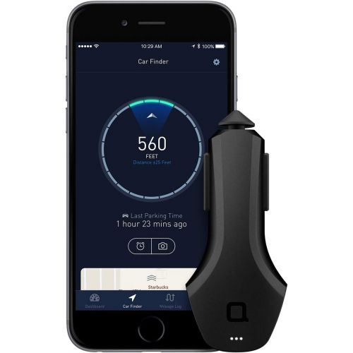  [아마존핫딜][아마존 핫딜] Nonda nonda ZUS Smart Car Charger, Car Charger with App to Save Cars Location and Monitor Car Battery, 2 Ports Car Charger with Led for iPhone XS/Max/XR/X/8/7/6/Plus