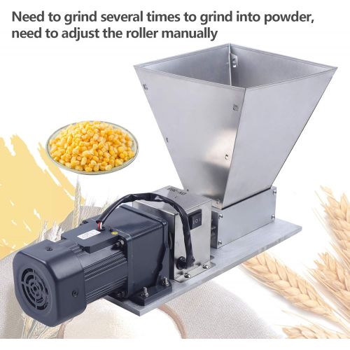  [아마존베스트]None brand 110V Electric Grain Mill Barley Grinder Malt Crusher Grain Mill Home Brew Mill