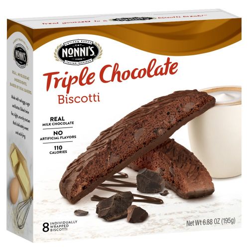  Nonnis Nonni’s Coffee and Milk Chocolate Biscotti Collection Featuring Italian Roast Single-Serve K-cup...
