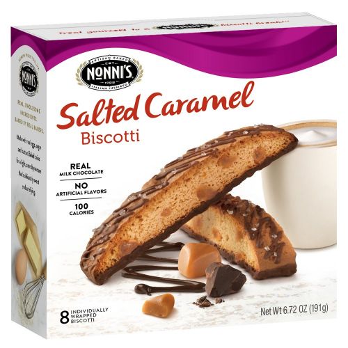  Nonnis Nonni’s Coffee and Milk Chocolate Biscotti Collection Featuring Italian Roast Single-Serve K-cup...