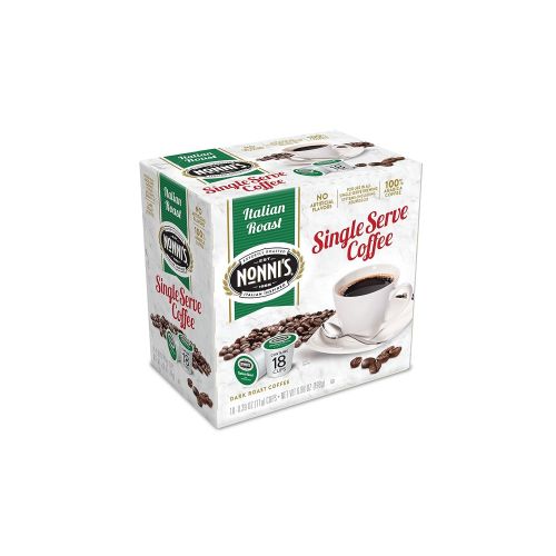  Nonnis Nonni’s Coffee and Milk Chocolate Biscotti Collection Featuring Italian Roast Single-Serve K-cup...