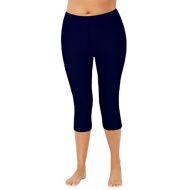 Nonwe Womens Water Sports Swimwear UPF 50+ Skinny Swim Capri Shorts