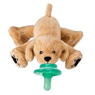 [아마존베스트]Nookums Paci-Plushies Buddies - Retriever Pacifier Holder - Plush Toy Includes Detachable Pacifier, Use...