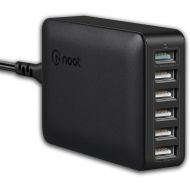 [아마존 핫딜]  [아마존핫딜]Noot products noot products Wall Charger 60W Desktop Multi Port USB Charging Station 6 Port Fast Quick Charge 3.0 Compatible for iPhone Xs/XS Max/XR/X/8/7/6/Plus,iPad Pro/Air 2/Mini,Galaxy S9/S8