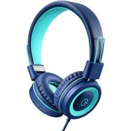 [아마존베스트]Noot products Kids Headphones - noot products K11 Foldable Stereo Tangle-Free 3.5mm Jack Wired Cord On-Ear Headset for Children/Teens/Boys/Girls/Smartphones/School/Kindle/Airplane Travel/Plane/T