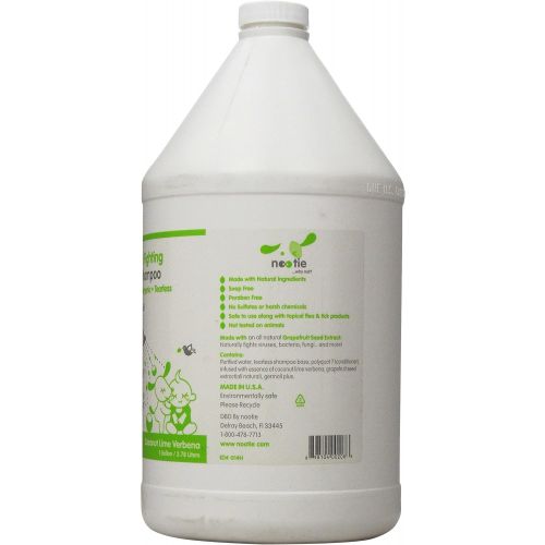  Nootie Hypo-Allergenic and Germ Fighting Pet Shampoo, Coconut Lime Verbena - 1 Gallon Size