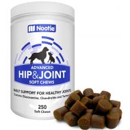 Nootie  Glucosamine Chondroitin for Dogs - 250 Training Size Dog Treats - Daily Chewable Dog Glucosamine with Tumeric - MSM - Hip and Joint Soft Chews 250 ct -2 Month Supply - All Breeds