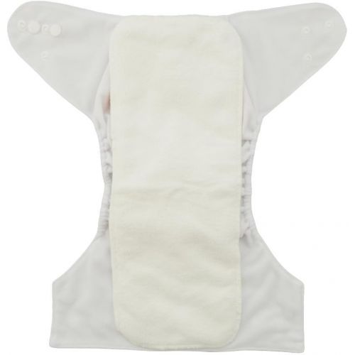  [아마존베스트]Bamboo Cloth Diaper Inserts for Pocket or Cover Diapers from Noras Nursery - One Size Fits All (10 Pack, Soft Bamboo)