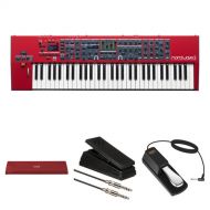 Nord Wave 2 Performance Synthesizer Kit with Sustain and Expression Pedals