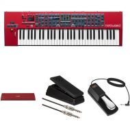 Nord Wave 2 Performance Synthesizer Kit with Sustain and Expression Pedals