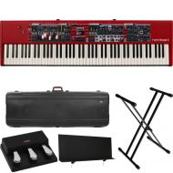 Nord Stage 4 88 Stage Keyboard Stage Deluxe Bundle