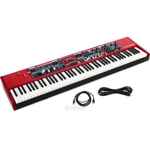  Nord Stage 4 88 Stage Keyboard Stage Deluxe Bundle
