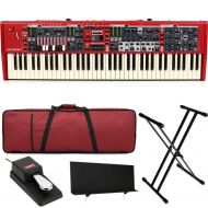 Nord Stage 4 Compact 73-key Stage Keyboard Stage Bundle