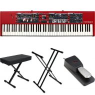 Nord Stage 4 88 Stage Keyboard Essentials Bundle