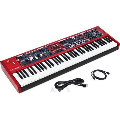  Nord Stage 4 HA73 73-key Stage Keyboard Essentials Bundle