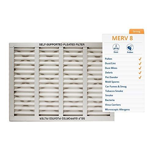  Nordic Assigned by Sterling Seal & Supply KP-14x24x1x6.AZ.stel Furnace Air Filter, 14x24x1 Purolator Key Pleat Extended Surface Pleated Air Filter, Mechanical MERV 8 (Pack of 6)