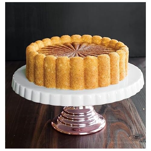  Nordic Ware Charlotte Cake Pan, 6-Cup/1.4 Liters, Toffee