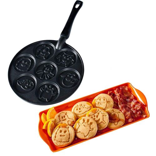  Nordic Ware Pancake - Pfanne Monster fuer gruselige Pancakes und Spass mit der ganzen Familie