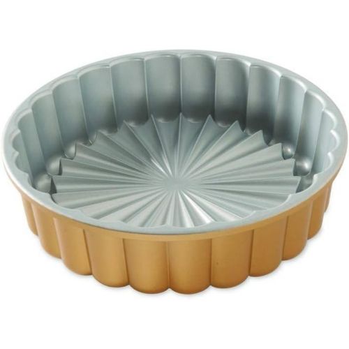  Nordic Ware 83577 Charlotte Kuchenform, Einheitsgroesse, gold