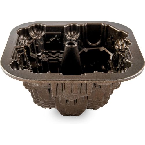  Nordic Ware Haunted Manor Bundt Pan, One, Bronze