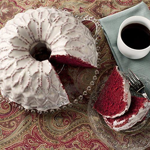  Nordic Ware Stained Glass Bundt Pan, Metallic