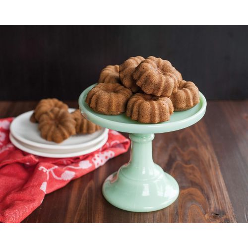  Nordic Ware Bundt Cupcake Pan, Mint: Kitchen & Dining