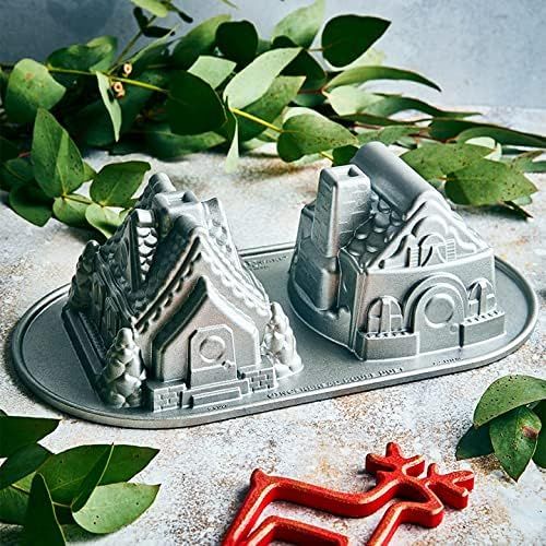  Nordic Ware Gingerbread House Duet Pan: Kitchen & Dining