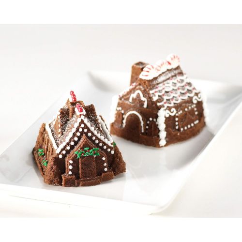  Nordic Ware Gingerbread House Duet Pan: Kitchen & Dining