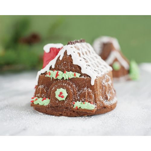  Nordic Ware Gingerbread House Duet Pan: Kitchen & Dining