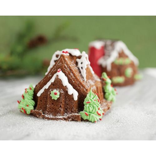  Nordic Ware Gingerbread House Duet Pan: Kitchen & Dining