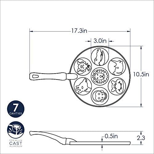  Nordic Ware Zoo Friends Pancake Pan: Griddles: Kitchen & Dining