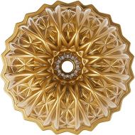 Nordic Ware Cut Crystal Cast Bundt Pan, 10 Cup Capacity, Gold: Kitchen & Dining