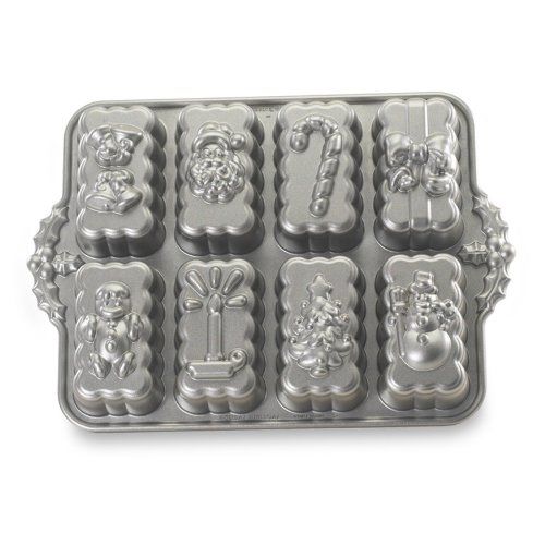  Nordic Ware Holiday Mini Loaves Pan: Individual Serving Bakeware Products: Kitchen & Dining