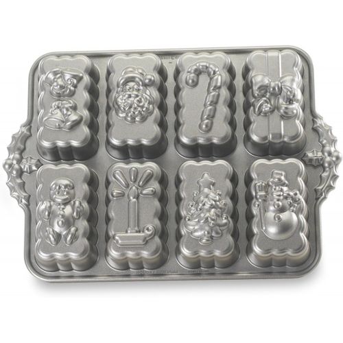  Nordic Ware Holiday Mini Loaves Pan: Individual Serving Bakeware Products: Kitchen & Dining