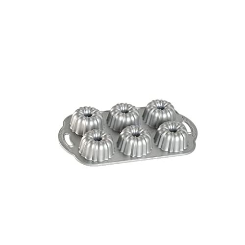  Nordic Ware Platinum Collection Anniversary Bundtlette Pan: Kitchen & Dining