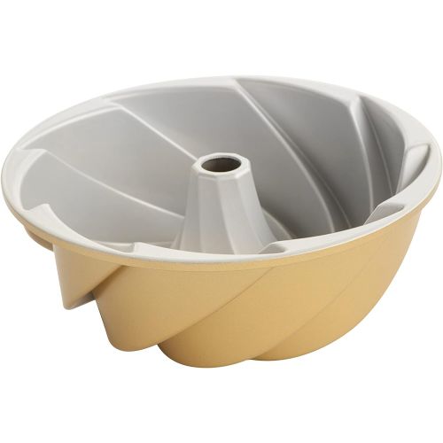  Nordic Ware 90077 Heritage Bundt 6 Cup, Gold: Kitchen & Dining