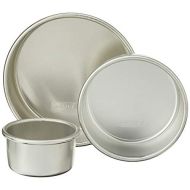 Nordic Ware Naturals Aluminum Bakeware Layer Cake Pan, Silver: Kitchen & Dining