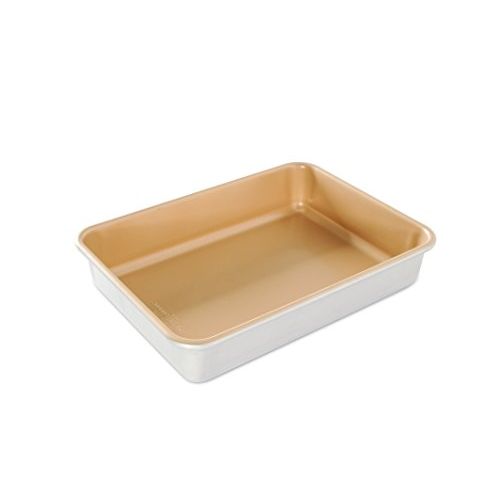  Nordic Ware Naturals Aluminum NonStick 9x13-Inches Cake Pan: Rectangular Cake Pans: Kitchen & Dining