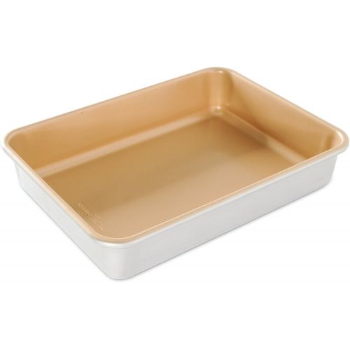  Nordic Ware Naturals Aluminum NonStick 9x13-Inches Cake Pan: Rectangular Cake Pans: Kitchen & Dining