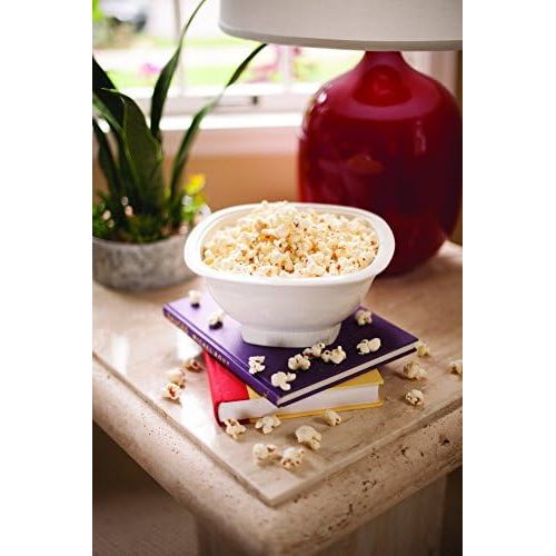  [아마존베스트]Nordic Ware Microwave Popcorn Popper, White, 12 Cup