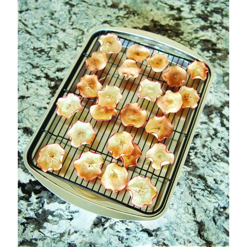  Nordic Ware Oven Crisp Baking Tray, 17.10 x 12.40 x 1.40 inches, Natural