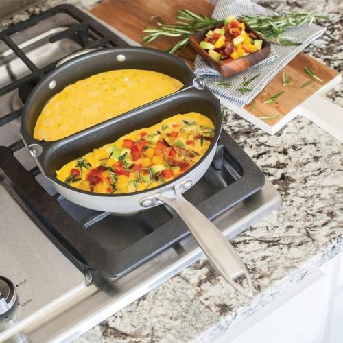  Nordic Ware Italian Frittata and Omelette Pan, 8.4 Inches, Non-Stick