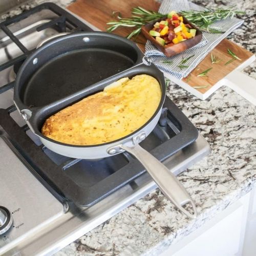  [아마존베스트]Nordic Ware Italian Frittata and Omelette Pan, 8.4 Inches