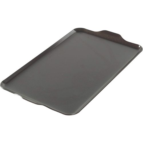  [아마존베스트]Nordic Ware 10-1/4-Inch by 17-1/2-Inch 2 Burner Griddle 16.5 x 9.875 x .375, Black