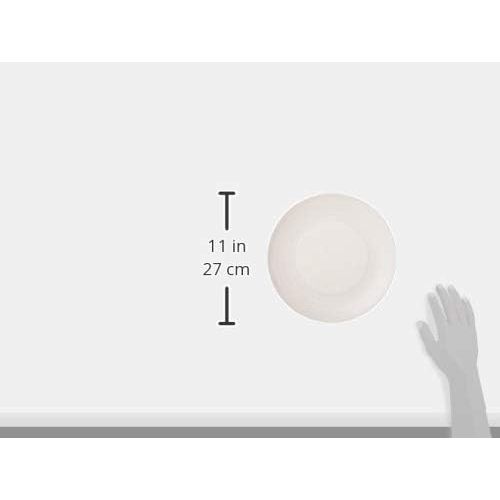  [아마존베스트]Nordic Ware Everyday Plates (Set of 4), 10, White