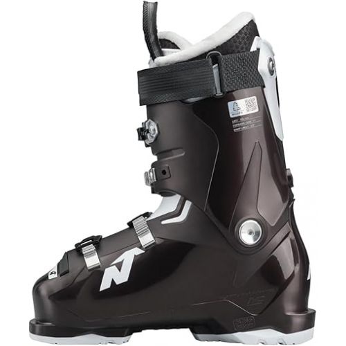  Nordica Women's Easy-Entry Adjustable Cuff Profile All-Mountain Cruise 75 Wide Ski Boots